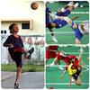 perfect2desire Rattan Ball Sepak Takraw Sport Kick Ball Rattan Wood Standard Size 5 Inches view 2