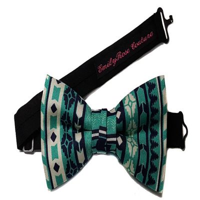 EmilyRose Couture Men's Special Prints Bow Ties (Group 2 of 2) (Adult-12 year olds or older, Southwest Style Print)