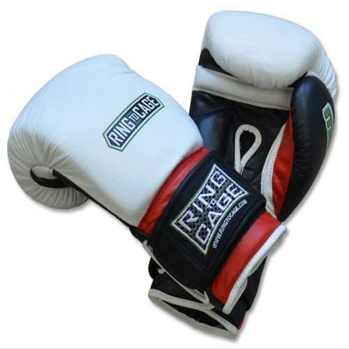 Deluxe MiM-Foam Sparring Boxing Gloves - Safety Strap Boxing Training Gloves, for Boxing, MMA, Muay Thai, Kickboxing (12oz)