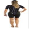 Cressi Tortuga 2.5 mm Lady, Black/Lilac, 2XL view 2