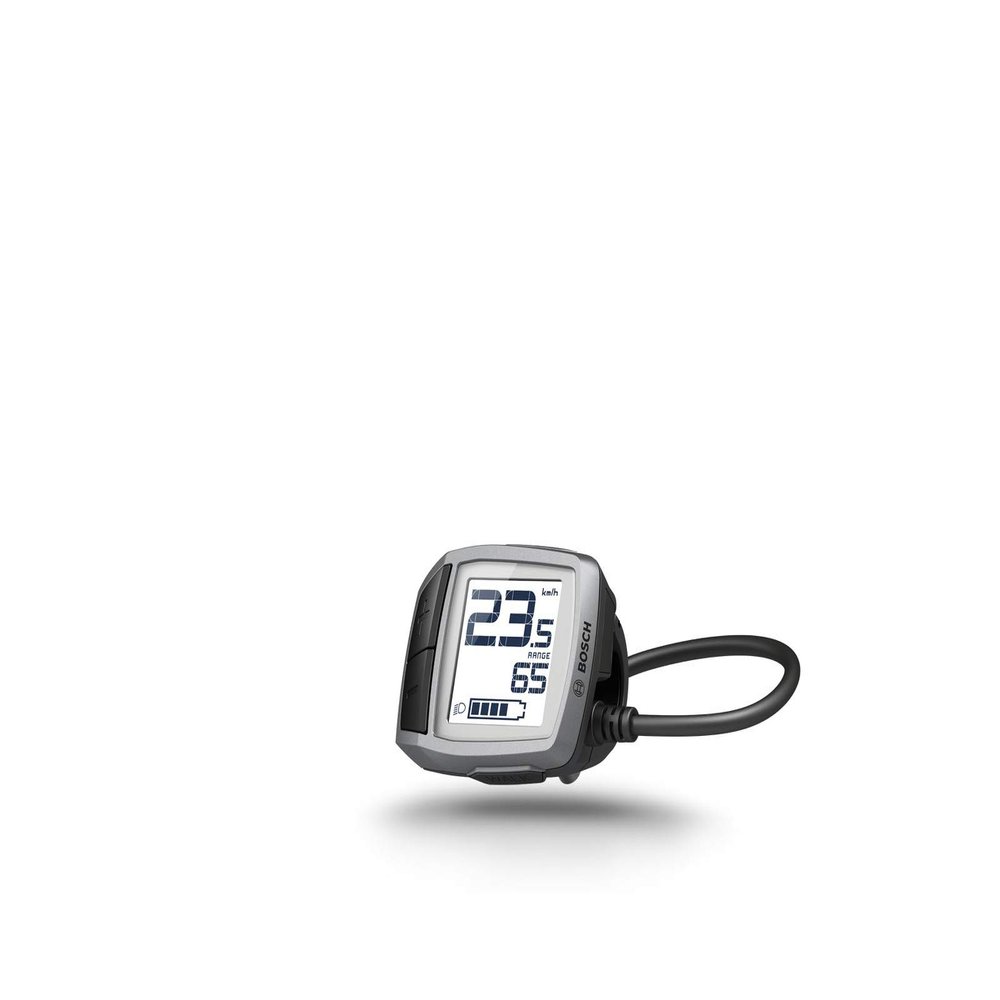 Bosch Purion Display with Integrated Operating Unit, Screen Holder And Bicycle Computer Cable, Platinum, One Size