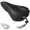 Zacro Gel Bike Seat - Extra Soft Bicycle Saddle Cushion with Water&Dust Resistant Cover view 1