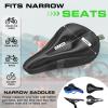 Zacro Gel Bike Seat - Extra Soft Bicycle Saddle Cushion with Water&Dust Resistant Cover view 2