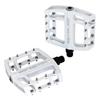 Parent Title, Unisex, NC-17 Sudpin II S-Pro CNC Plattform Pedale / Fahrrad Pedale MTB / Mountainbike Pedal / BMX Pedal / 12mm Bushing und Kugellager / Cr-Mo Achse / Farbe Wei, white, One Size view 2