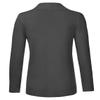 J. LOVNY Women's Open Front Draped Knit Long Sleeve Pocket Sweater Cardigan (S-3XL) Charcoal view 3