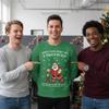 Tstars When I Think About You I Touch My Elf Funny Ugly Christmas Sweater Style Hilarious Xmas Holiday Sweatshirt for Men XX-Large Green view 3