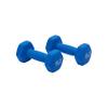 Amazon Basics Neoprene Dumbbell Hand Weights, 4 Pounds, Pair, Blue view 1