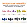 Amazon Basics Neoprene Dumbbell Hand Weights, 4 Pounds, Pair, Blue view 4