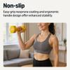 Amazon Basics Neoprene Dumbbell Hand Weights, 8 Pounds, Pair, Yellow view 3