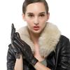 Nappaglo Women Italian Leather Gloves - Winter Driving Ladies Lambskin Warm Fleece Lining view 1