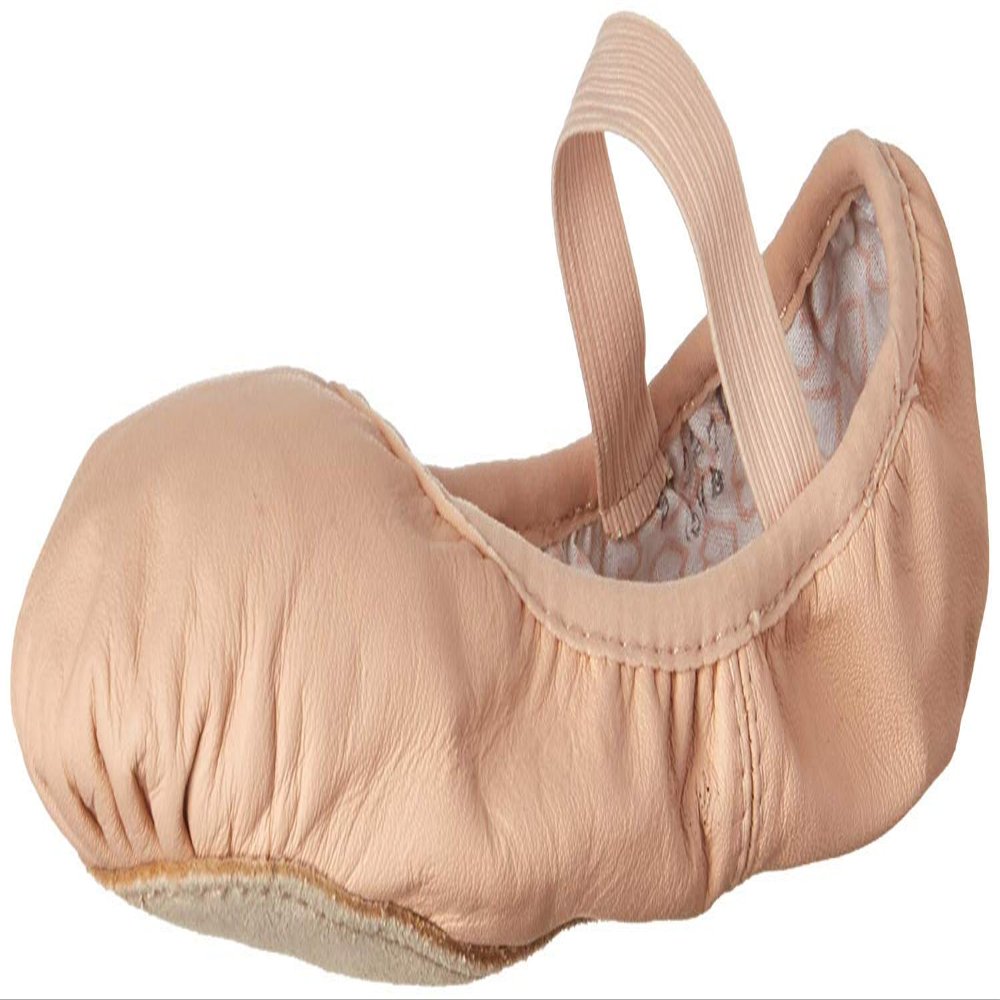 Bloch Dance Girl's Belle Full-Sole Leather Ballet Slipper/Shoe, Pink, 12.5 B US Little Kid