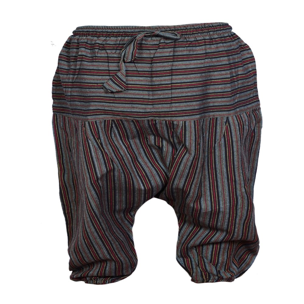 Shopoholic Fashion Children Hippie Harem Loose Boho Trouser Hippy Colorful Kids Retro Comfy Pants (XL,Green)