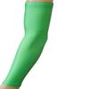 Sports Farm NEW Solid Color Moisture Wicking Compression Arm Sleeve (Lime Green, Youth Medium) view 1