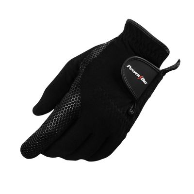 Powerbilt Men's Rain Golf Gloves, Pair, Large, Black