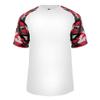 Badger Sport White/Red Camo Sleeve Adult Medium view 1