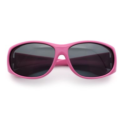 SA106 Polarized Toddler Size Kids 48mm Fit Over Sunglasses - Pink