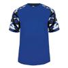 Badger Sport Royal Blue Camo Sleeve Youth XL view 1