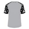 Badger Sport Silver/Black Camo Sleeve Youth XL view 1
