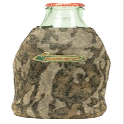 Avery Neoprene Bottle Cooler  Insulated Drink Sleeve for Hunting, Camping & Outdoor Use - Bottomland Camo