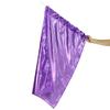 Danzcue Metallic Praise Flag with Rod, Deep Purple, Large view 2
