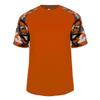 Badger Sport Orange Camo Sleeve Adult Large view 1