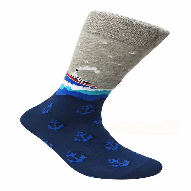FineFit Man Cave Trouser Socks - One Size, Steamboat