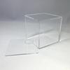 FixtureDisplays 2PK 3.4" Cube Baseball Display Case Golf Ball Showcase with Lift-Off Top, Removable Riser, Clear Acrylic 19387-2PK view 4