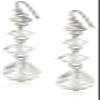 1928 Jewelry Silver-Tone Crystal Linear Drop Earrings view 1