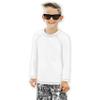 City Threads Boys Rashguard Swim Shirt UPF 50+ Soft Comfortable Durable Sun Protection Made in USA, White, 3-6 Months view 1