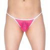 5PCs/Lot Men's Lace Bikini Brief Holes Jacquard Mini Boxer Gay Underwear Male Briefs Pants view 2