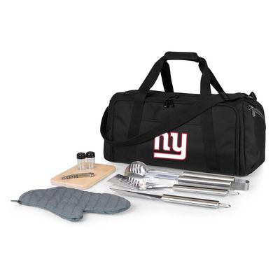 PICNIC TIME Black New York Giants BBQ Kit Cooler