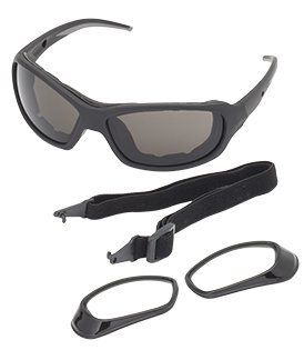 Body Specs MT-4 Black Frame Matt Frame with Rx Cup Sunglass