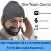 Bluetooth Beanie Headphones Hat Unique Christmas Tech Gifts Dark Gray view 3
