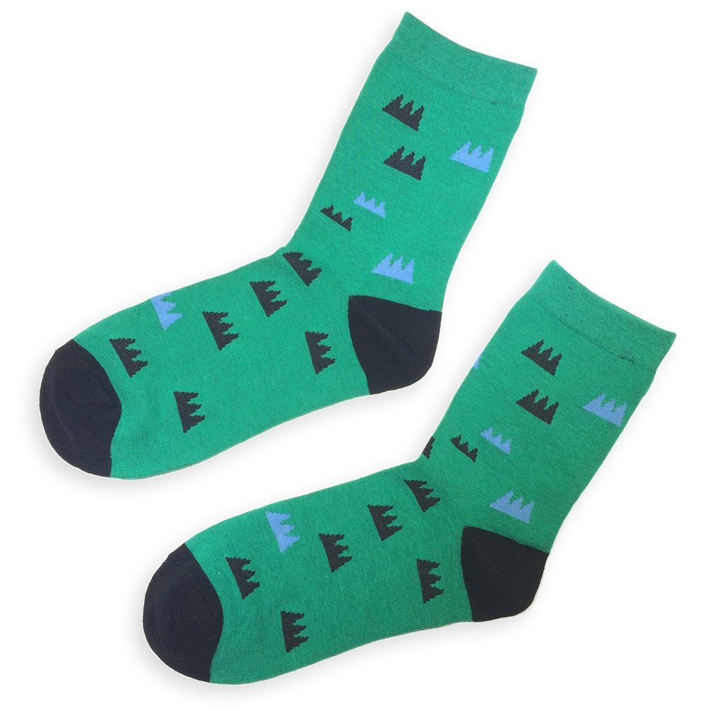 Diamond Men's Anklet Socks - Green