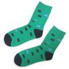 Diamond Men's Anklet Socks - Green view 1