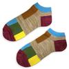 Colorful Plaid Men's Socks - Ginger view 1