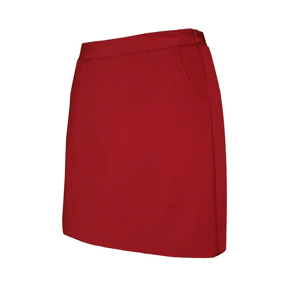 Monterey Club Women's Lightweight Raglan Golf Skort #4808 (Caledonia Red, Small)