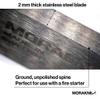 Morakniv Eldris Fixed-Blade Pocket-Sized Knife with Stainless Steel Blade and Plastic Sheath, Blue, 2.2 Inch view 4