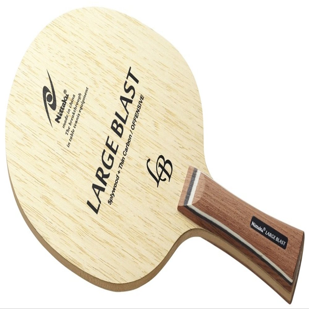 Nittaku NC-0416 Large Blast Shake Hand Table Tennis Racket for Large Ball Flare