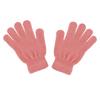 Motique Accessories Peach Kids Gloves Magic Knit Gloves for Girls/Boys Solid Colors view 1