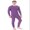 Rocky Thermal Underwear Men Long Johns Men Thermal Underwear Thermals Mens Base Layer Mens Thermals Top and Bottom Set (Plum, Small, Standard Weight - 185 GSM, One Pack) view 1