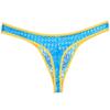 5PCs/Lot Men's Lace Thong Mini Bikini Gay Underwear Holes Jacquard Male T-Back G-String Pants 231 Medium view 3