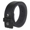 Gelante Genuine Full Grain Leather Belt Strap without Belt Buckle G2016-BK-L view 1