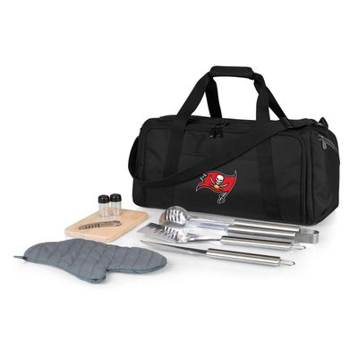 PICNIC TIME Black Tampa Bay Buccaneers BBQ Kit Cooler