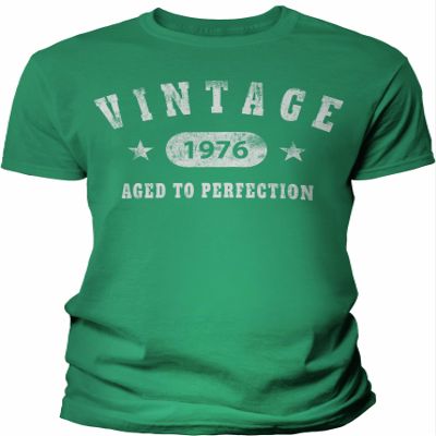 1976 Birthday Shirt for Men - Vintage Stars 1976 Aged to Perfection - 50th Birthday Gift - F/Kelly-4X