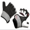 Pro Lift Gel Weight lifting body building gloves Gym Straps Bar Leather Grip (S) view 3