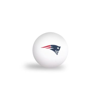 WinCraft NFL New England Patriots PING Pong Balls - 6 Pack