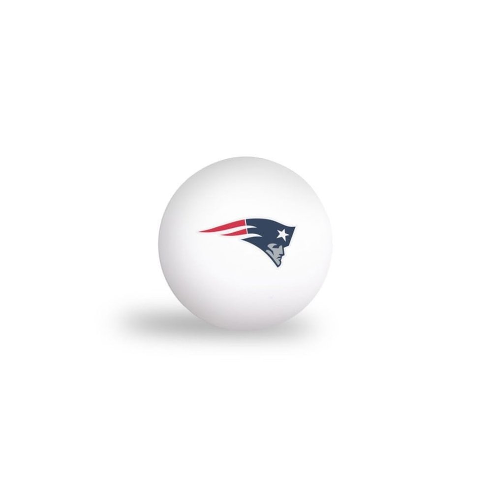 WinCraft NFL New England Patriots PING Pong Balls - 6 Pack