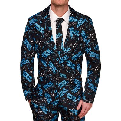 FOCO CAROLINA PANTHERS REPEAT UGLY BUSINESS SUIT - MENS SIZE 46
