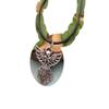 2Pcs Leather necklace,Angel Necklace, guardian angel necklace,small angel charm, view 1